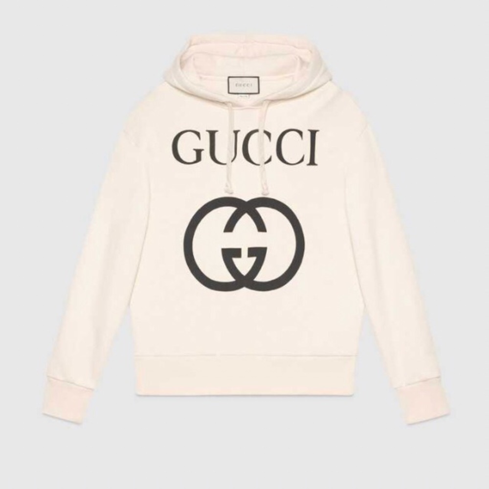 Gucci Hooded sweatshirt with Interlocking G